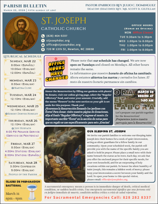 March 8 Bulletin