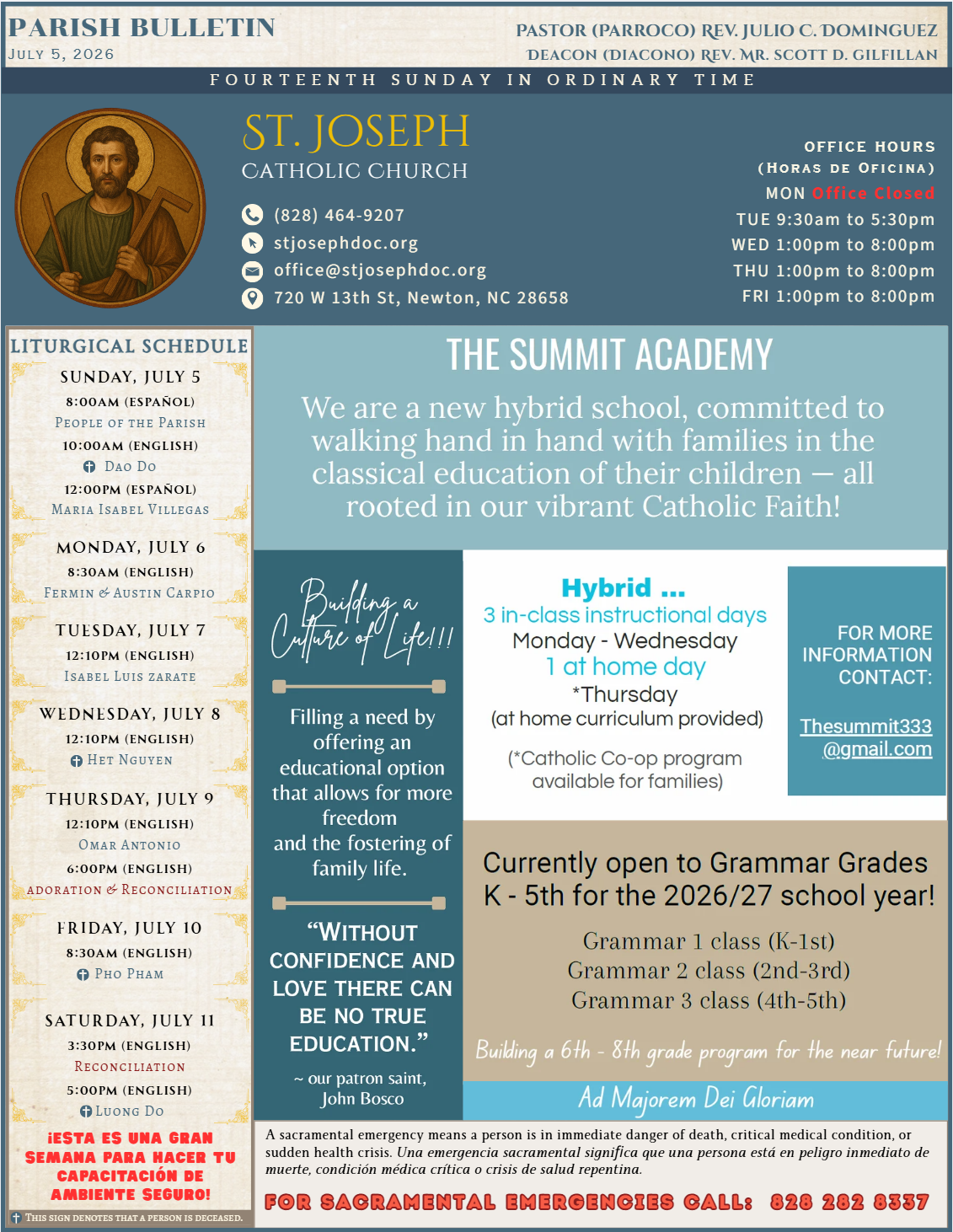 July 5 Bulletin
