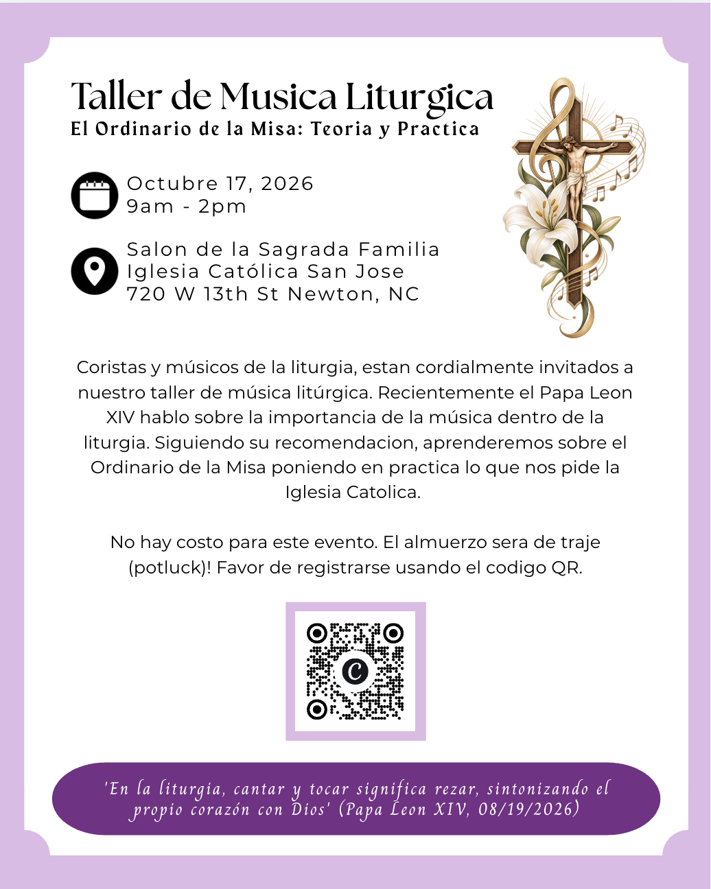 Taller de Musica Liturgica