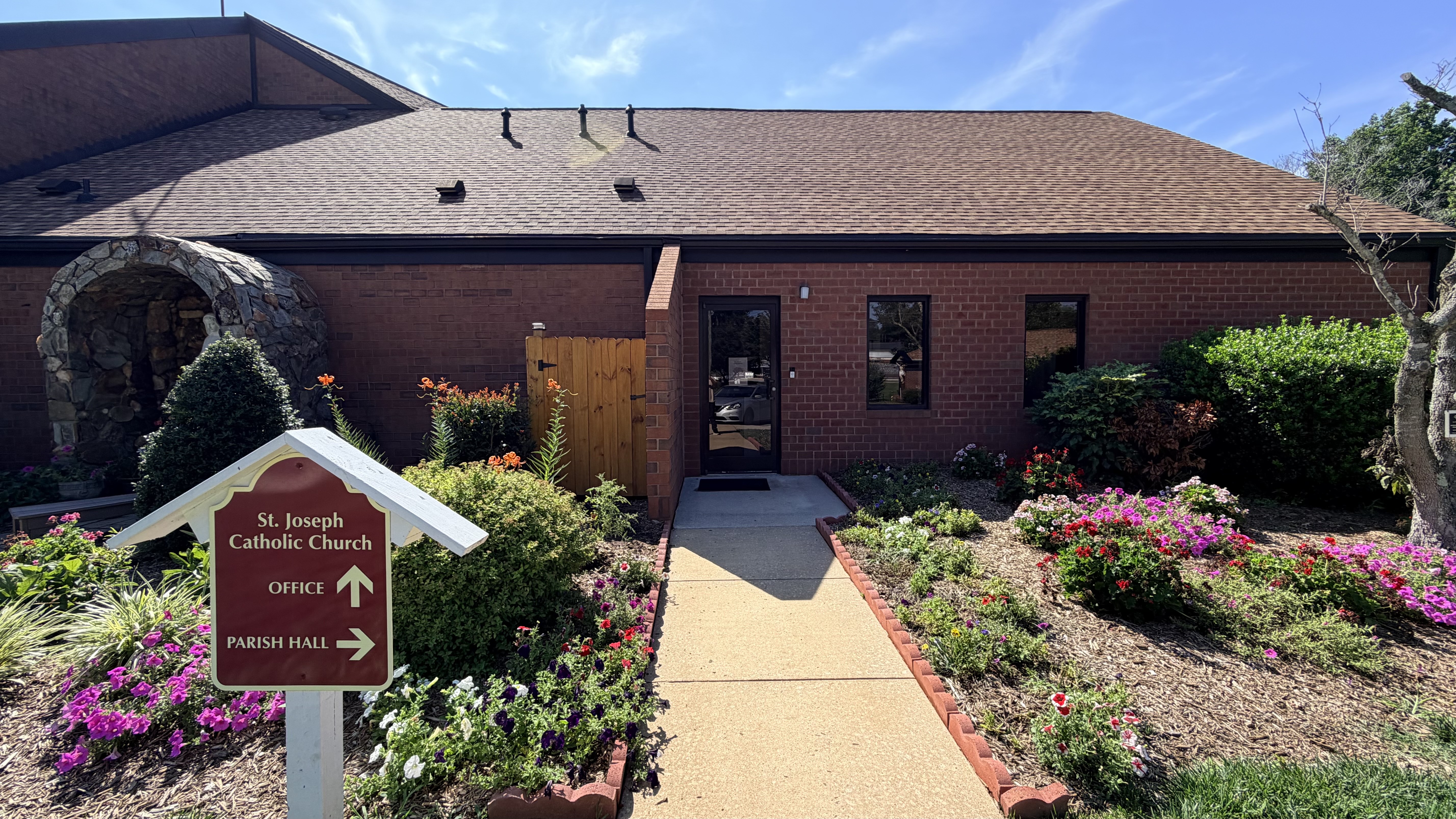 Parish Office Entrance