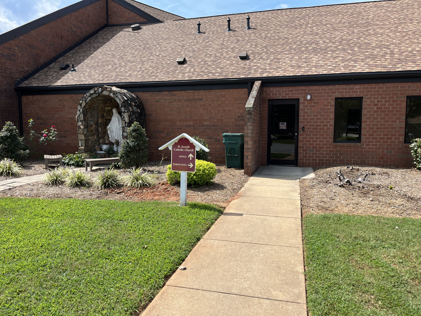 Parish Office Entrance